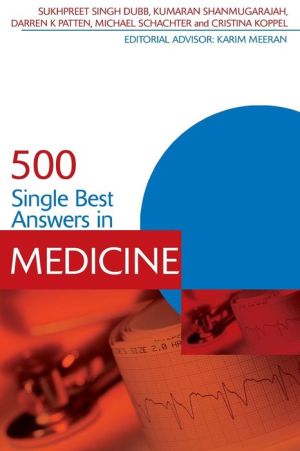 500 Single Best Answers in Medicine - Image 25