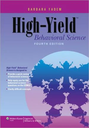 High-Yield Behavioral Science, 4e** - Image 34